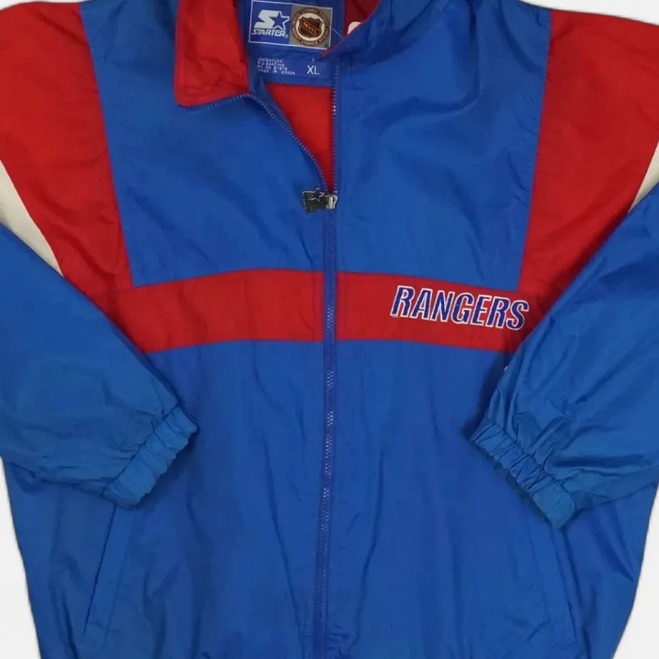 Vintage Starter Blue Trackjacket (L)