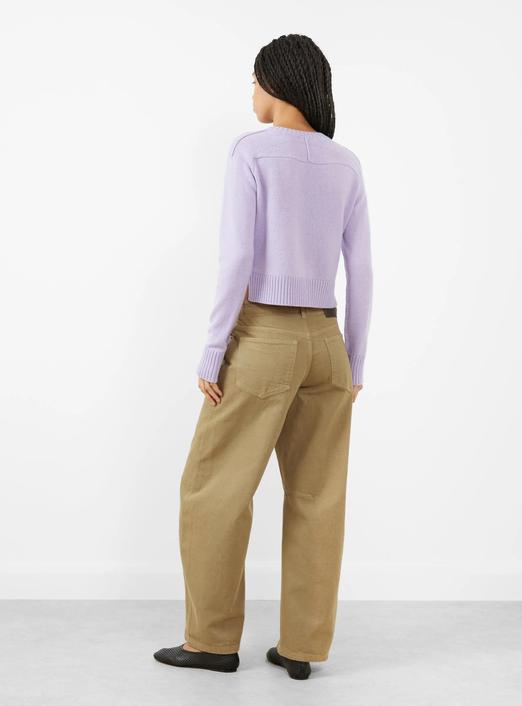 Virginia Knit Cardigan Lilas