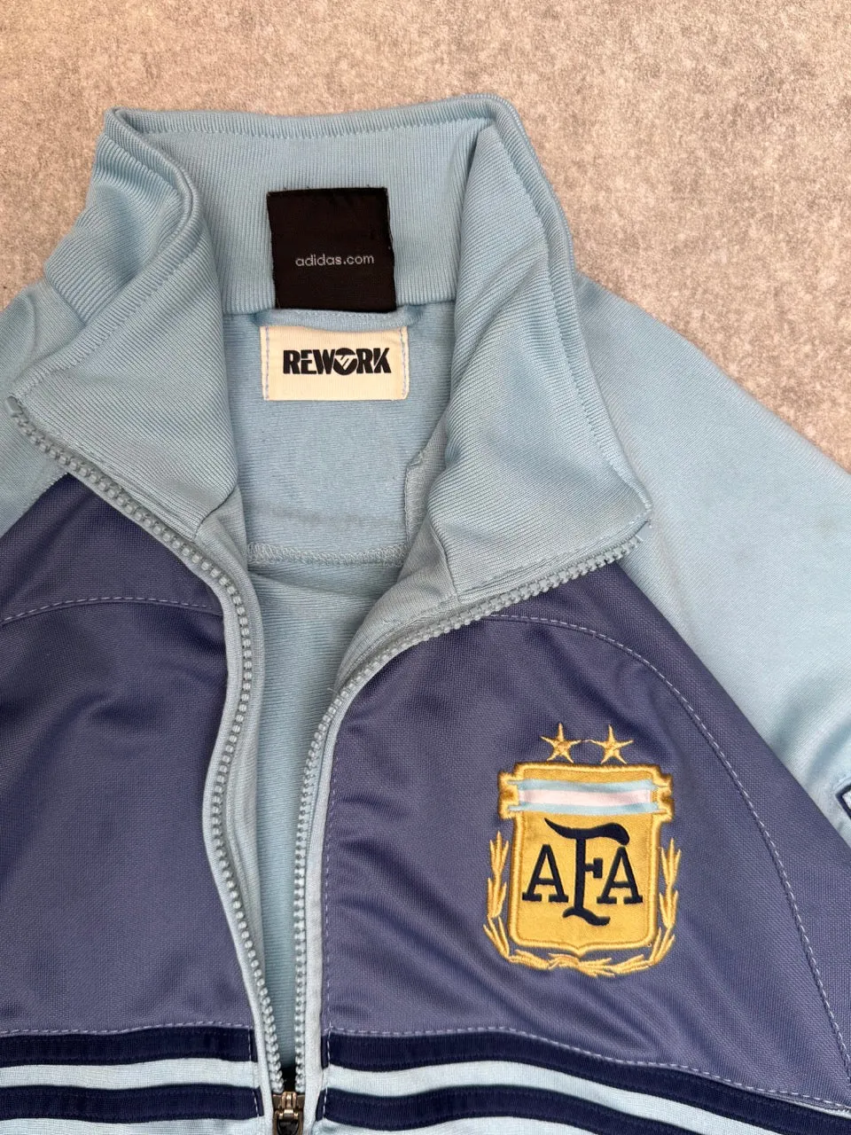 VT Rework : Adidas x Argentina 3 Stripes Track Jacket