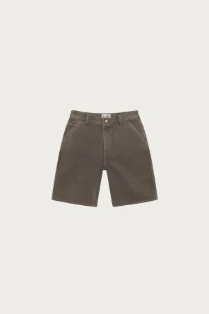 Work Short Washed Canvas - Brown