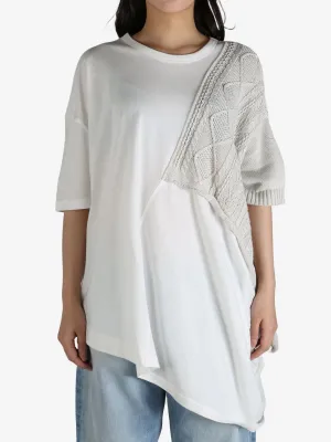 Y'S - Women Switching Short Sleeve Top